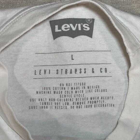 Levi's Multicolor Graphic Logo Tee Large - Picture 4 of 7